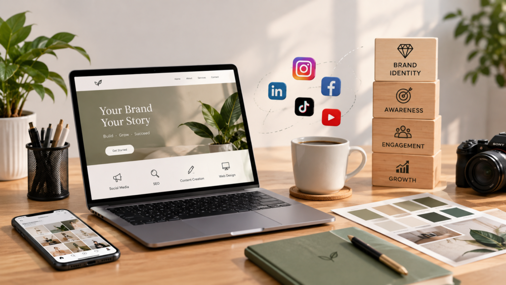 How to Build a Strong Brand Identity Through Digital Marketing